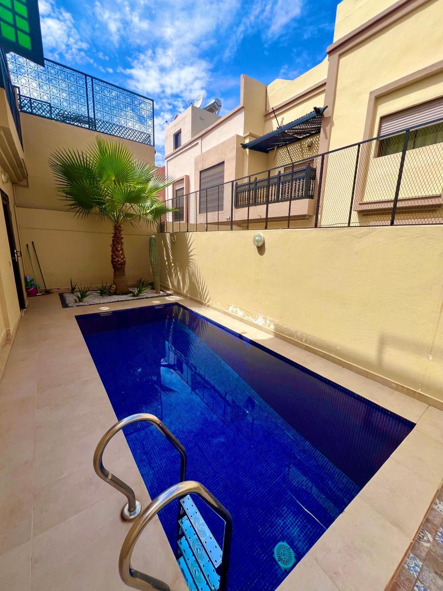 Villa Al Nour Avec Piscine Marrakesch Exterior foto
